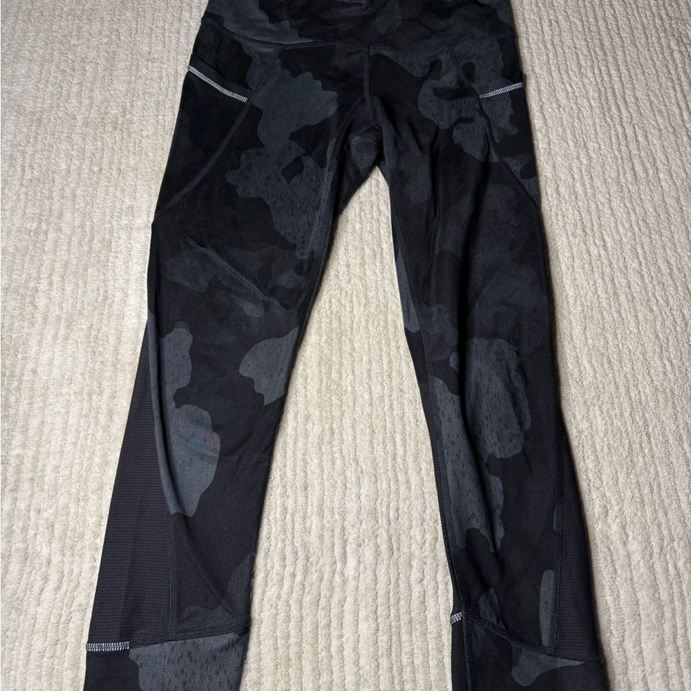 Black Camouflage Leggings